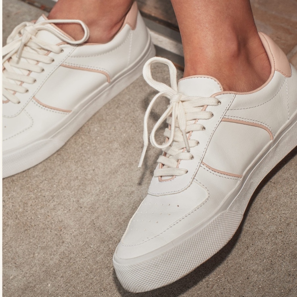 Reformation Harlow Leather Sneaker